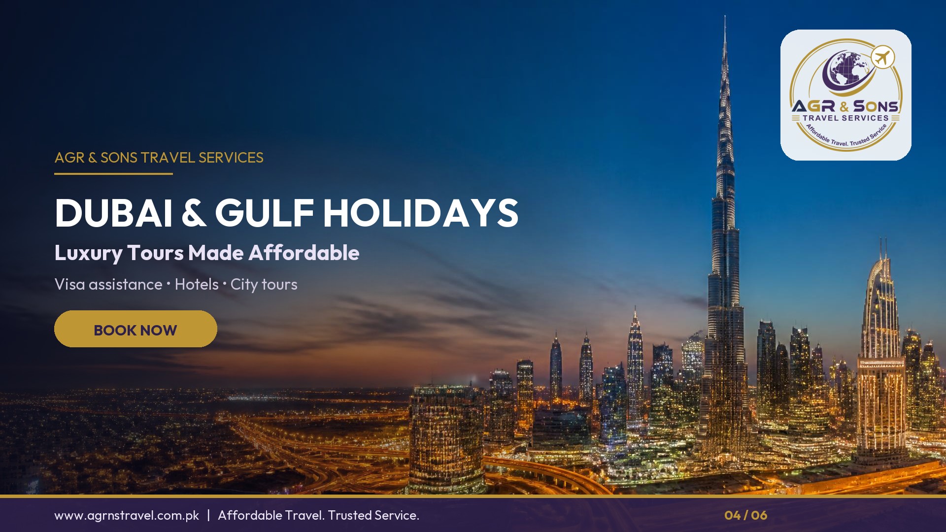 AGR & SONS TRAVEL SERVICES (SMC-PRIVATE) LIMITED cover photo