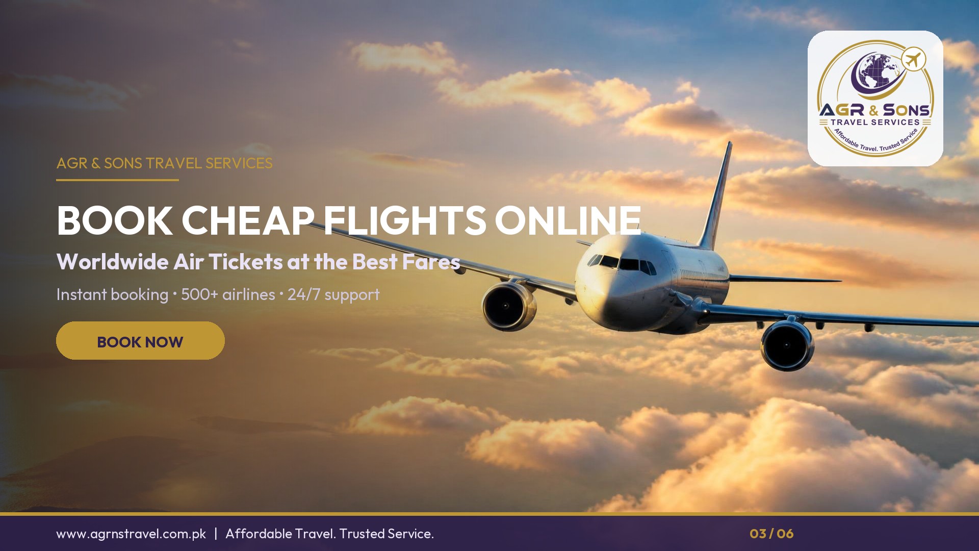 AGR & SONS TRAVEL SERVICES (SMC-PRIVATE) LIMITED cover photo