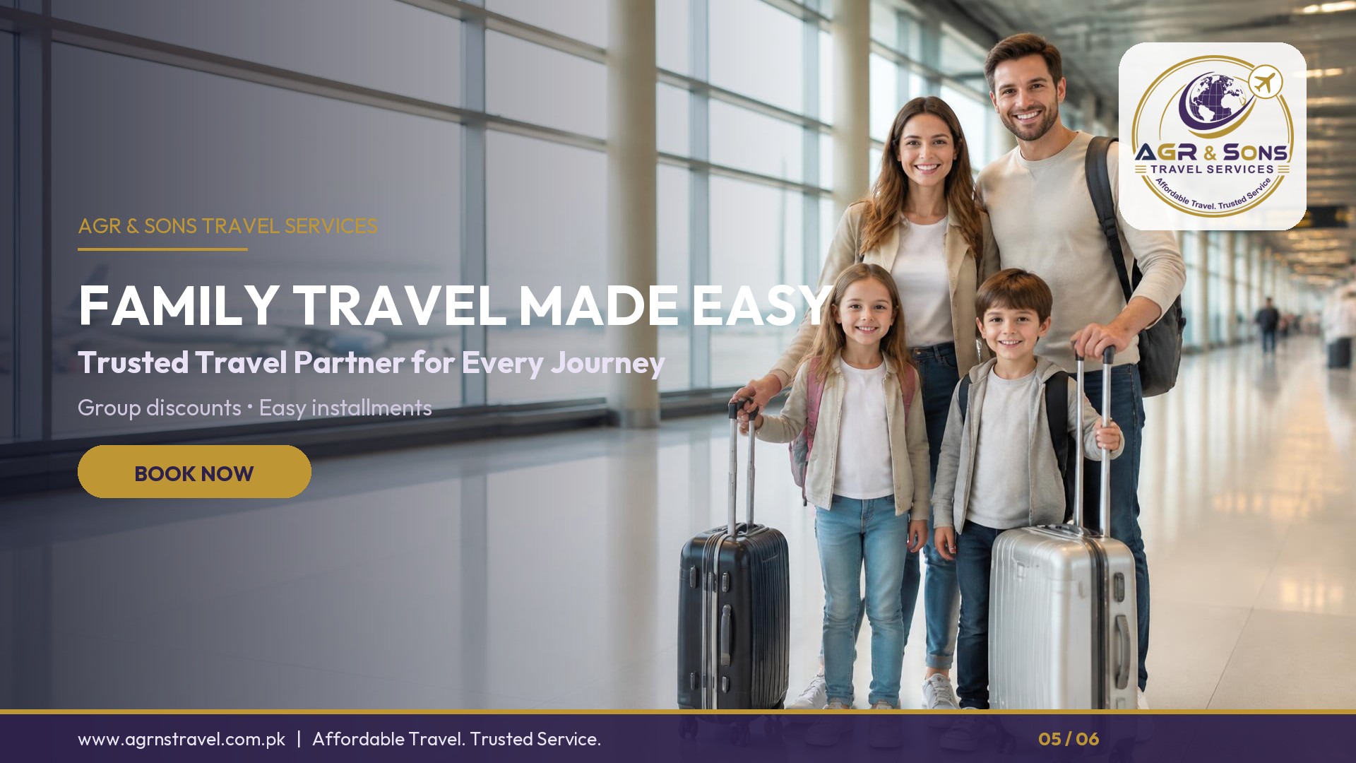 AGR & SONS TRAVEL SERVICES (SMC-PRIVATE) LIMITED cover photo
